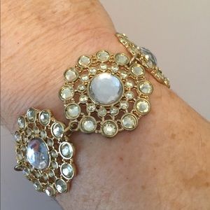 J. Crew Jewelry - J. Crew Crystal Statement Bracelet J. Crew Jewelry - J. Crew Crystal Statement Bracelet